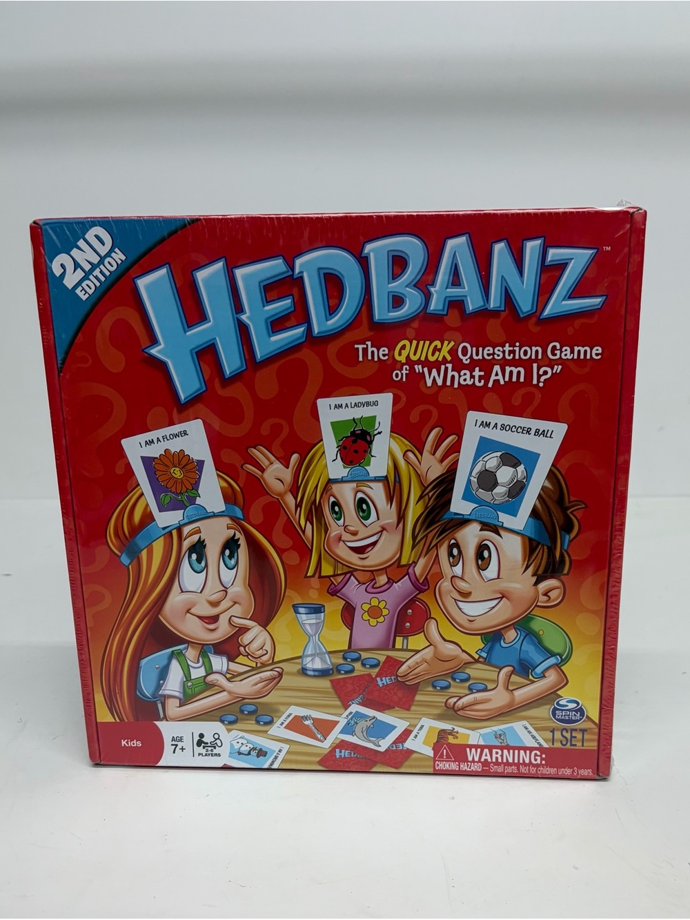 HEDBANZ Family Game - Red Edition SEALED